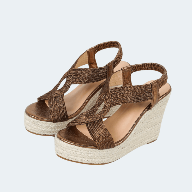 Orisa l Cuñas de Esparto Ortopédicas con Acabado Brillante