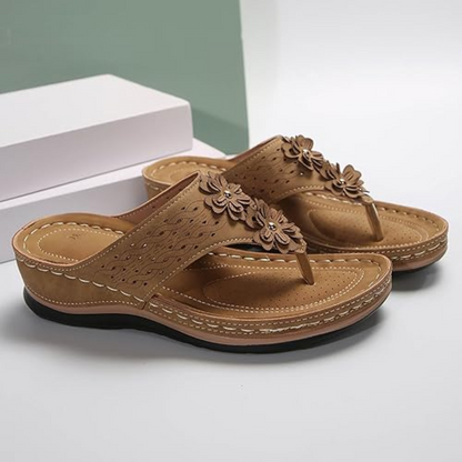 Silvia™ | Sandalias Florales de Mujer