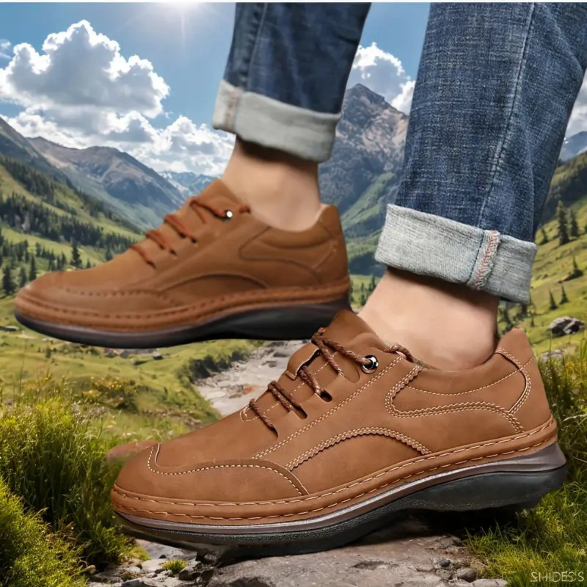 PrimeWalk™ – Zapatillas Casual de Cuero Premium para Hombre