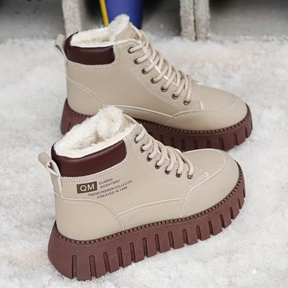 Marta: Botas Altas de Invierno con Forro Polar