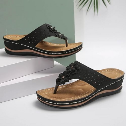 Silvia™ | Sandalias Florales de Mujer