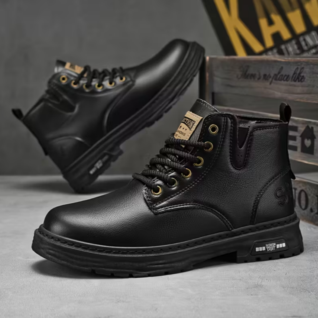 UrbanForge™ | Botas Vintage de Hombre