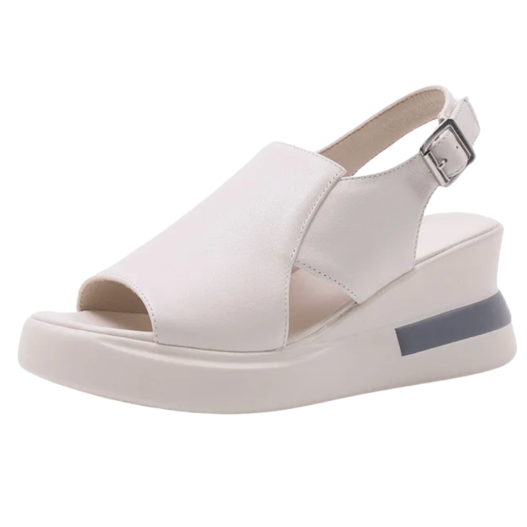 Valka: Sandalias ortopédicas de tacón para mujer