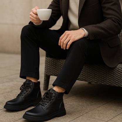 UrbanForge™ | Botas Vintage de Hombre