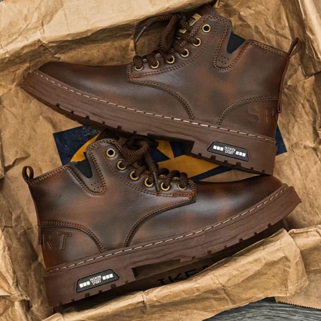 UrbanForge™ | Botas Vintage de Hombre