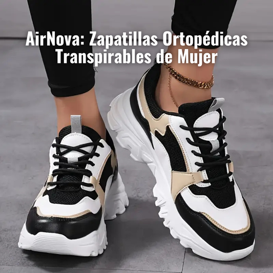 AirNova: Zapatillas Ortopédicas Transpirables de Mujer