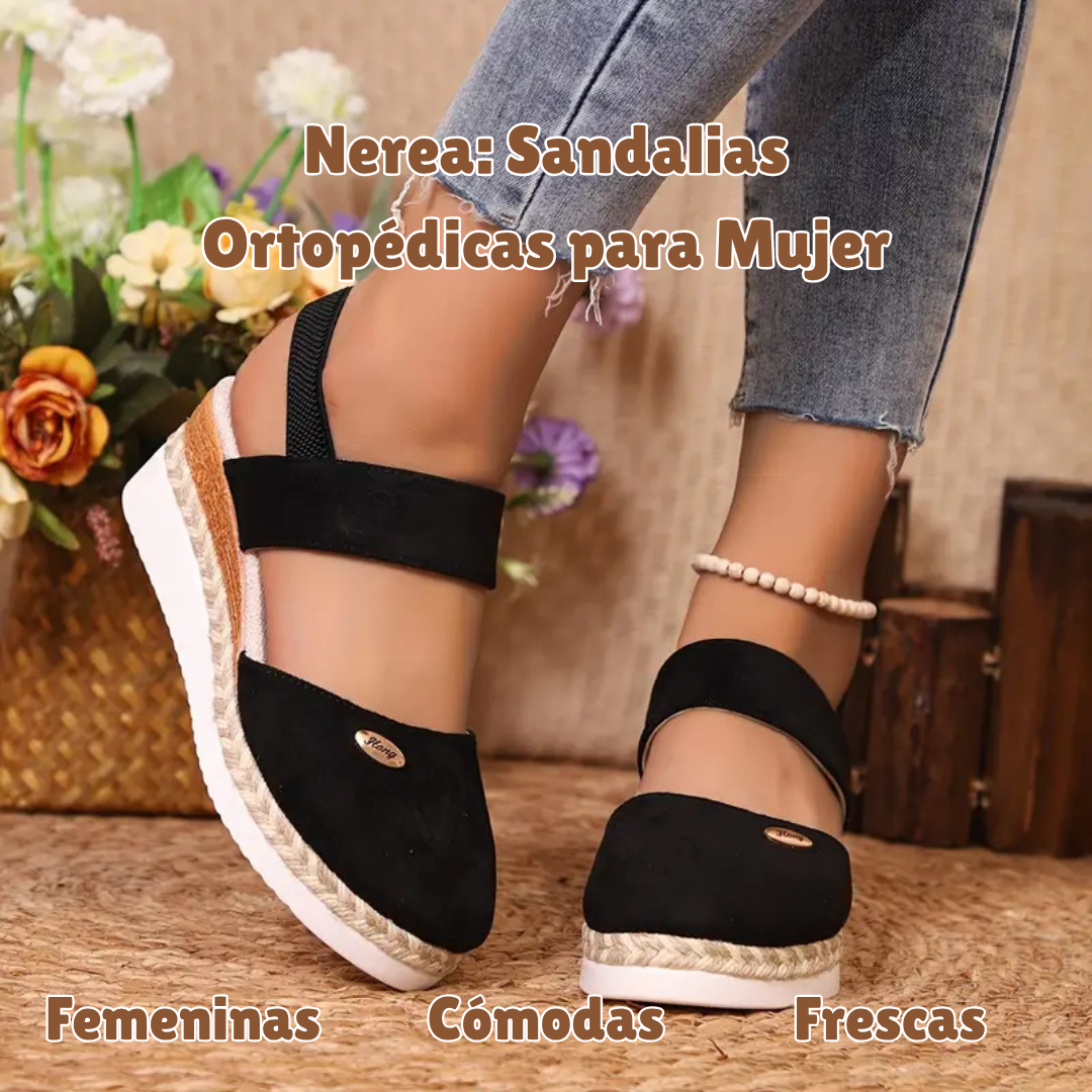 Nerea: Sandalias Ortopédicas para Mujer