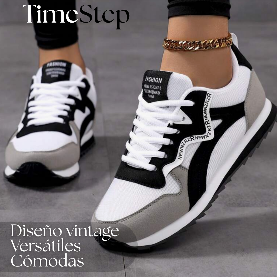 TimeStep™ | Zapatillas Ortopédicas Vintage de Mujer