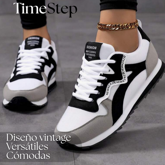 TimeStep™ | Zapatillas Ortopédicas Vintage de Mujer