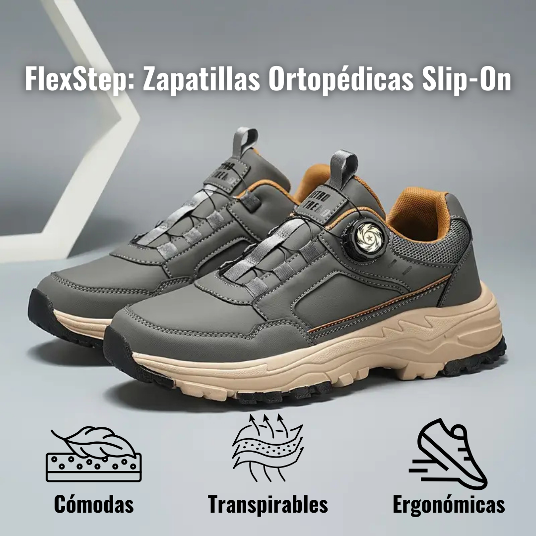 FlexStep: Zapatillas Ortopédicas Slip-On
