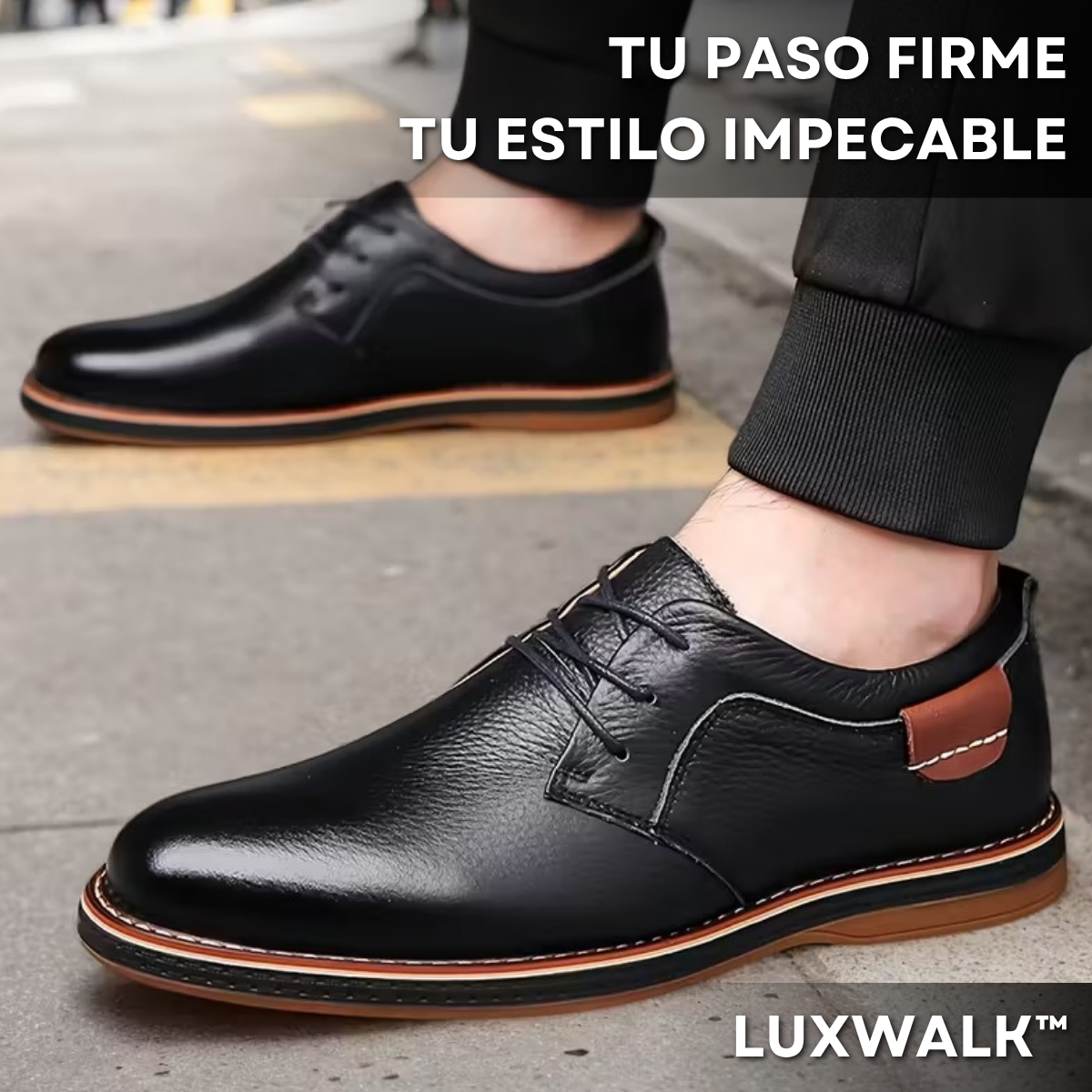 LuxWalk™ | Zapatos de Cuero Premium