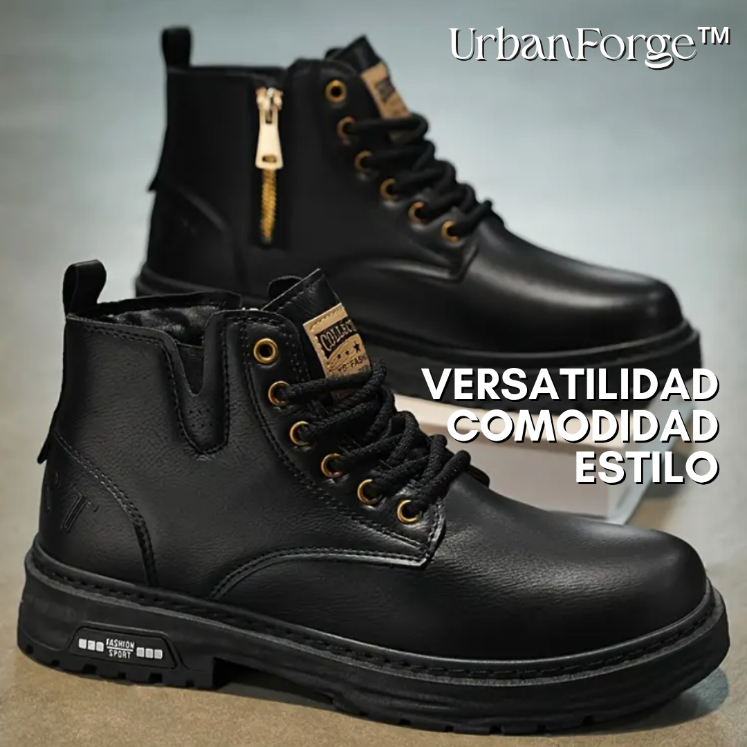 UrbanForge™ | Botas Vintage de Hombre