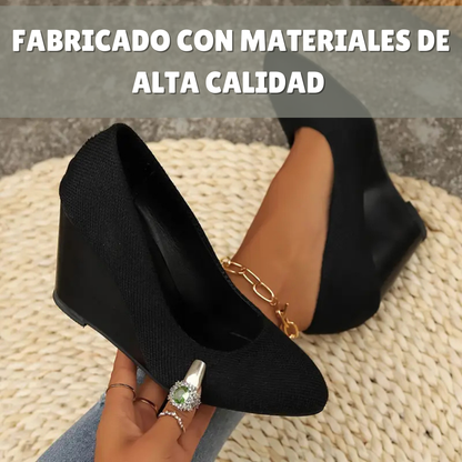 EleganStep: Tacones de Cuña Chic & Confort