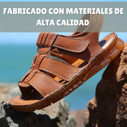 Theo | Sandalias Ortopédicas de Cuero Genuino