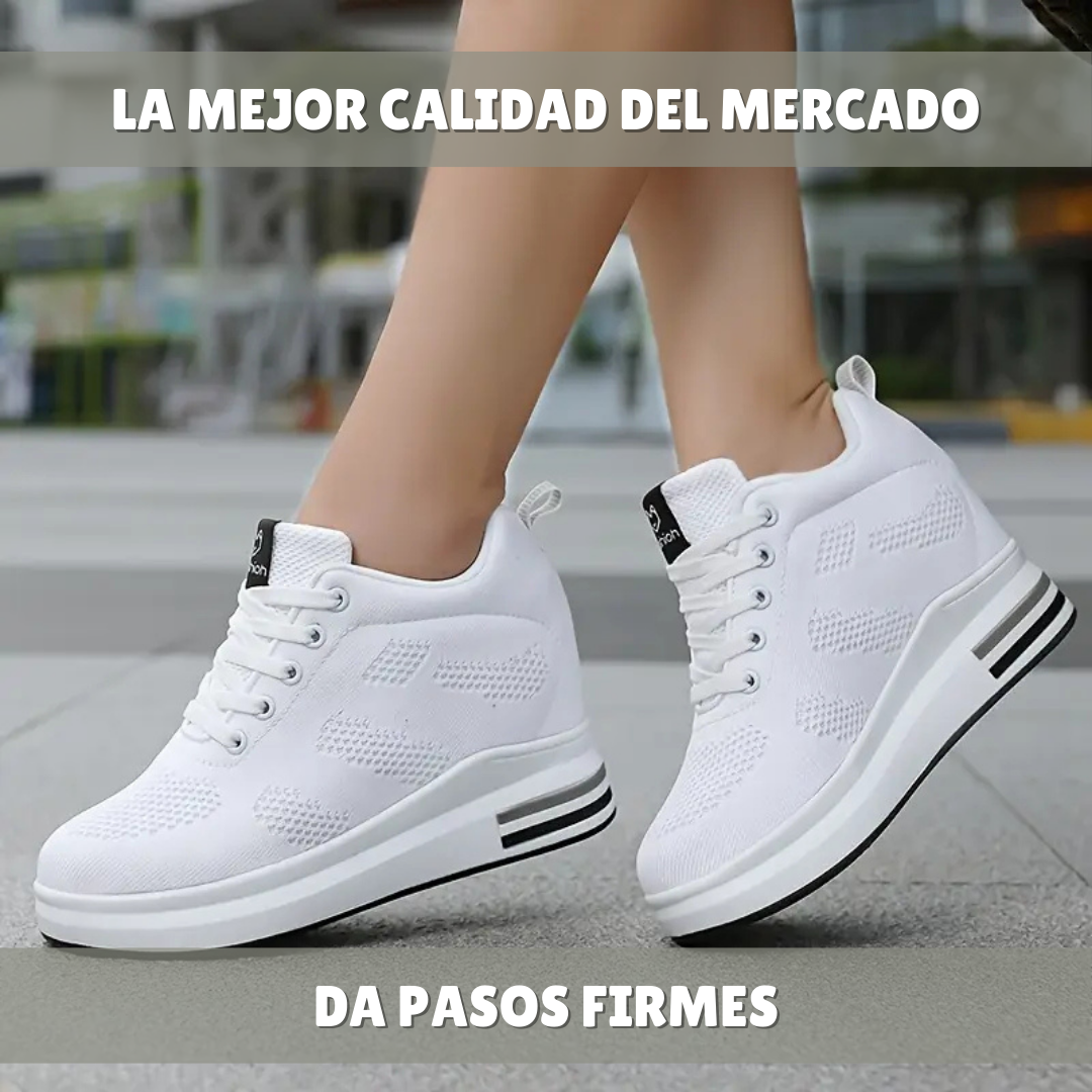 Tiva: Zapatillas Ortopédicas Ultraligeras con Cuña Invisible