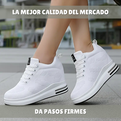 Tiva: Zapatillas Ortopédicas Ultraligeras con Cuña Invisible
