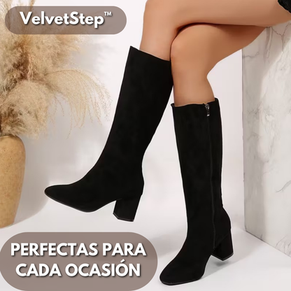 VelvetStep™ | Botas Altas de Invierno con Tacón Elegante