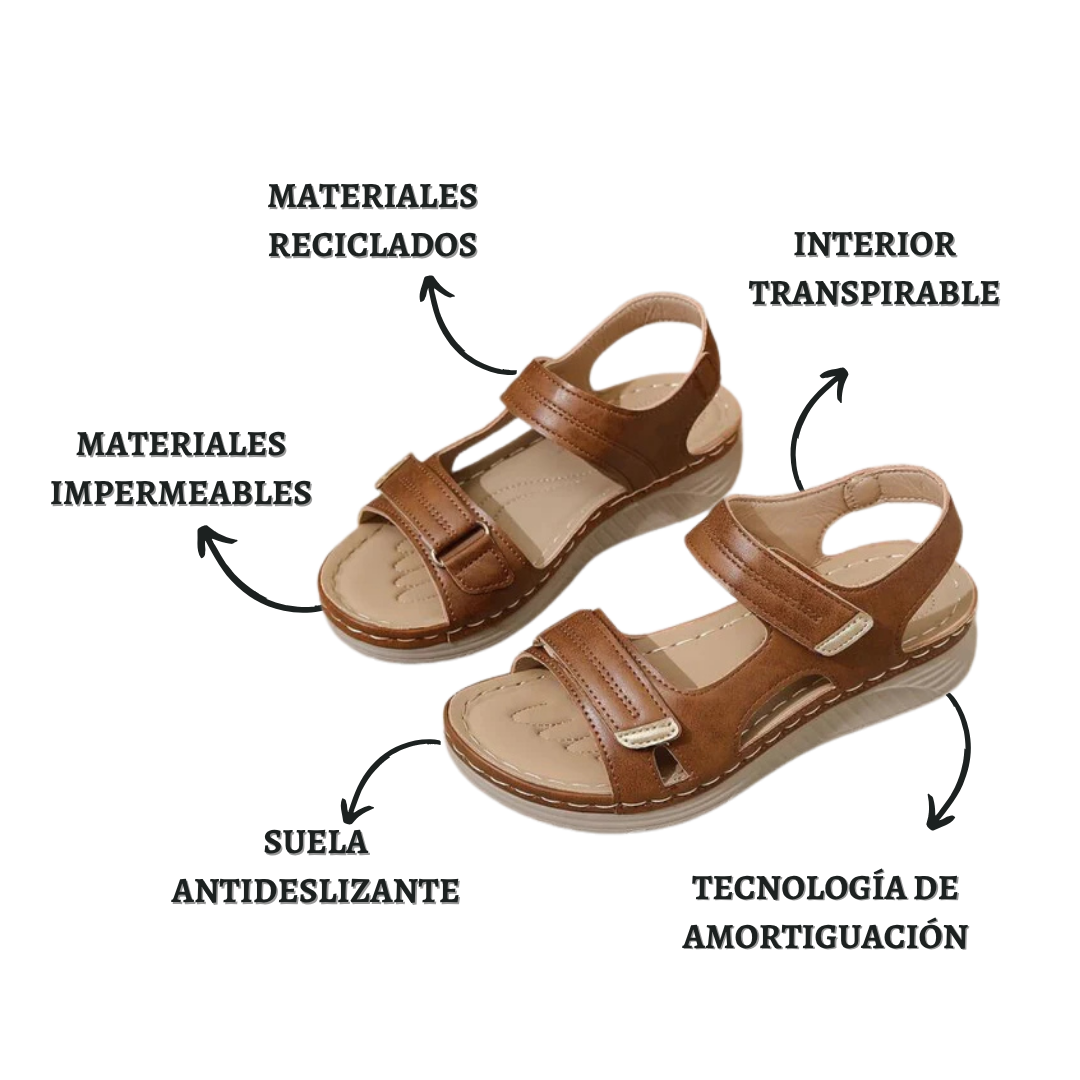 Irene: Sandalias Ortopédicas Transpirables
