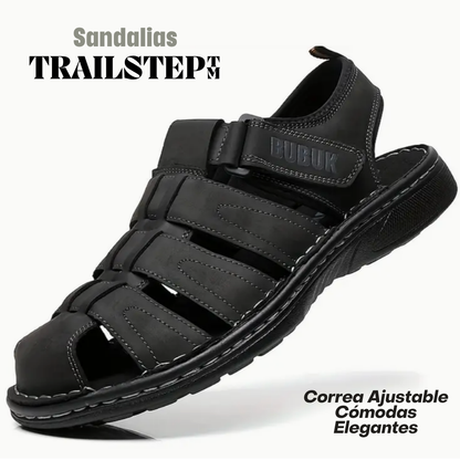 TrailStep™: Sandalias ortopédicas de cuero