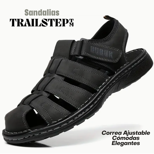 TrailStep™: Sandalias ortopédicas de cuero