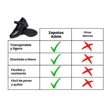 Adele| Zapatos Ortopédicos con Tacón