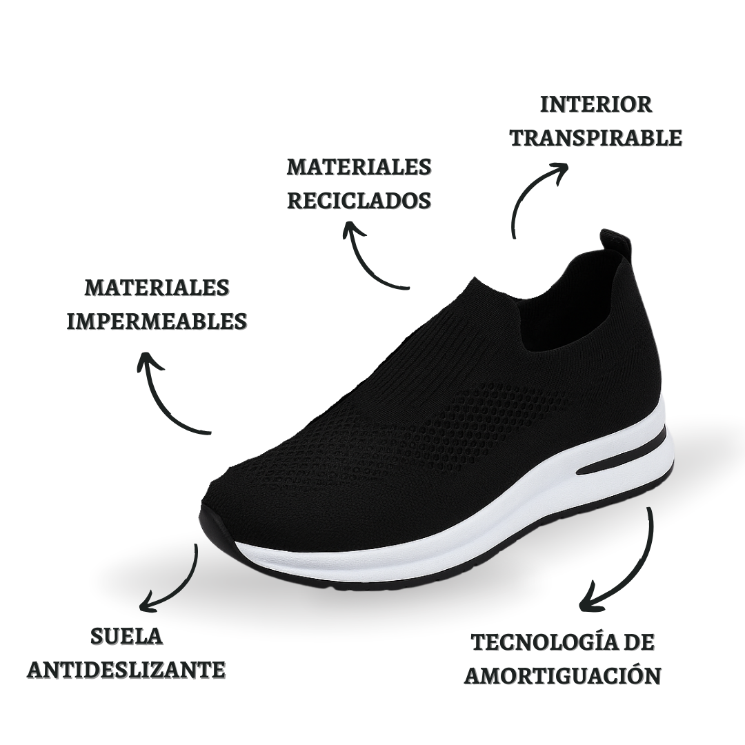 FlexiLift: Zapatillas Ortopédicas con Cuña Invisible