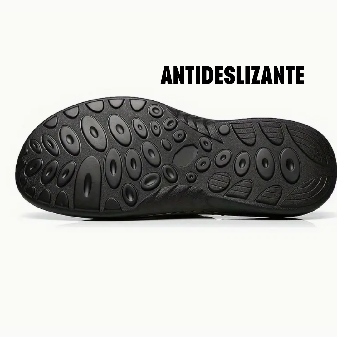 TrailStep™: Sandalias ortopédicas de cuero