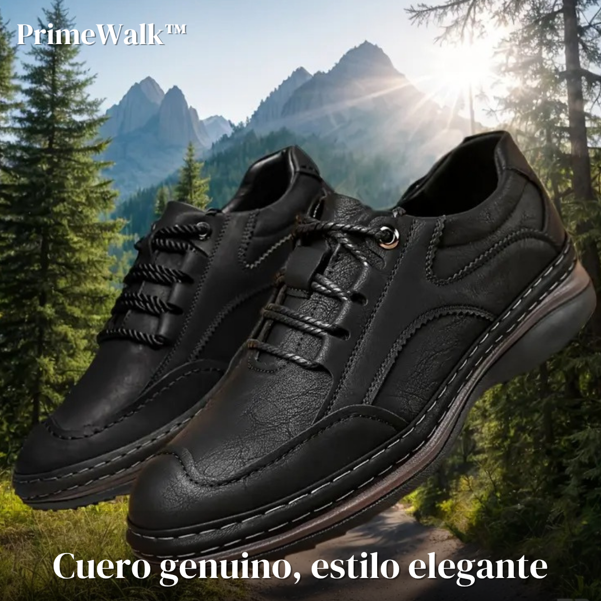 PrimeWalk™ – Zapatillas Casual de Cuero Premium para Hombre