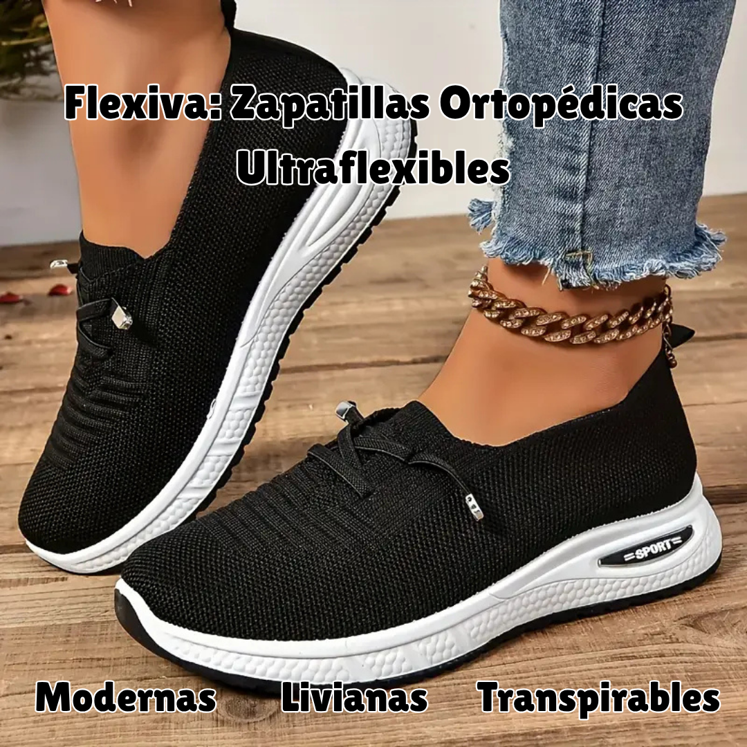 Flexiva| Zapatillas Ortopédicas Ultraligeras y Transpirables