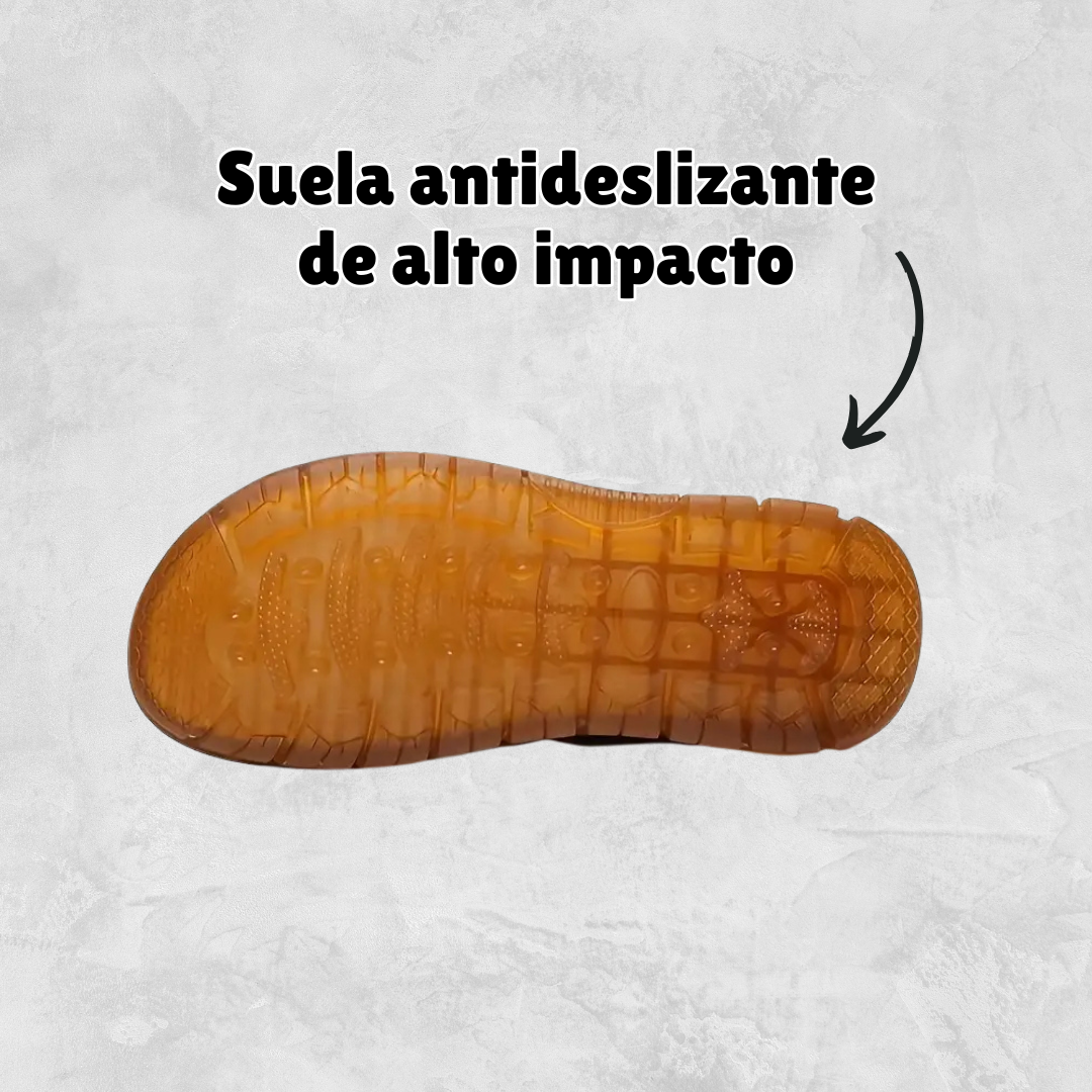 Theo | Sandalias Ortopédicas de Cuero Genuino