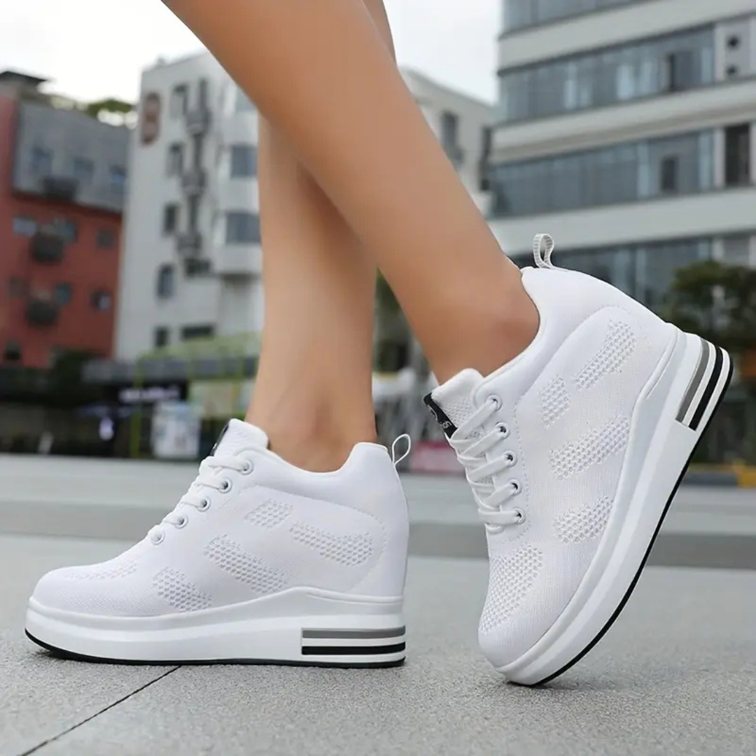 Tiva: Zapatillas Ortopédicas Ultraligeras con Cuña Invisible