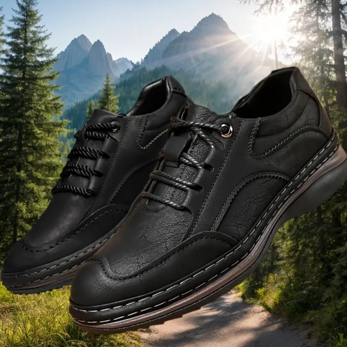PrimeWalk™ – Zapatillas Casual de Cuero Premium para Hombre