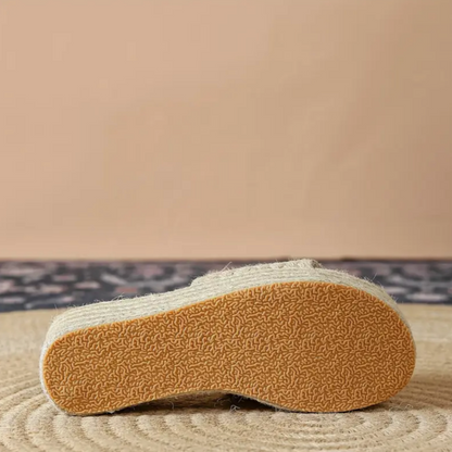 Calissa Sandalias ortopédicas de esparto