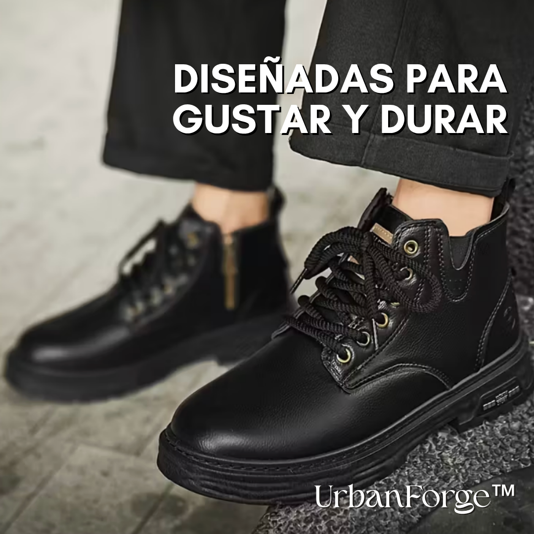 UrbanForge™ | Botas Vintage de Hombre