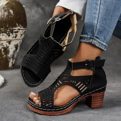 Sandalias ortopédicas de tacón Celina