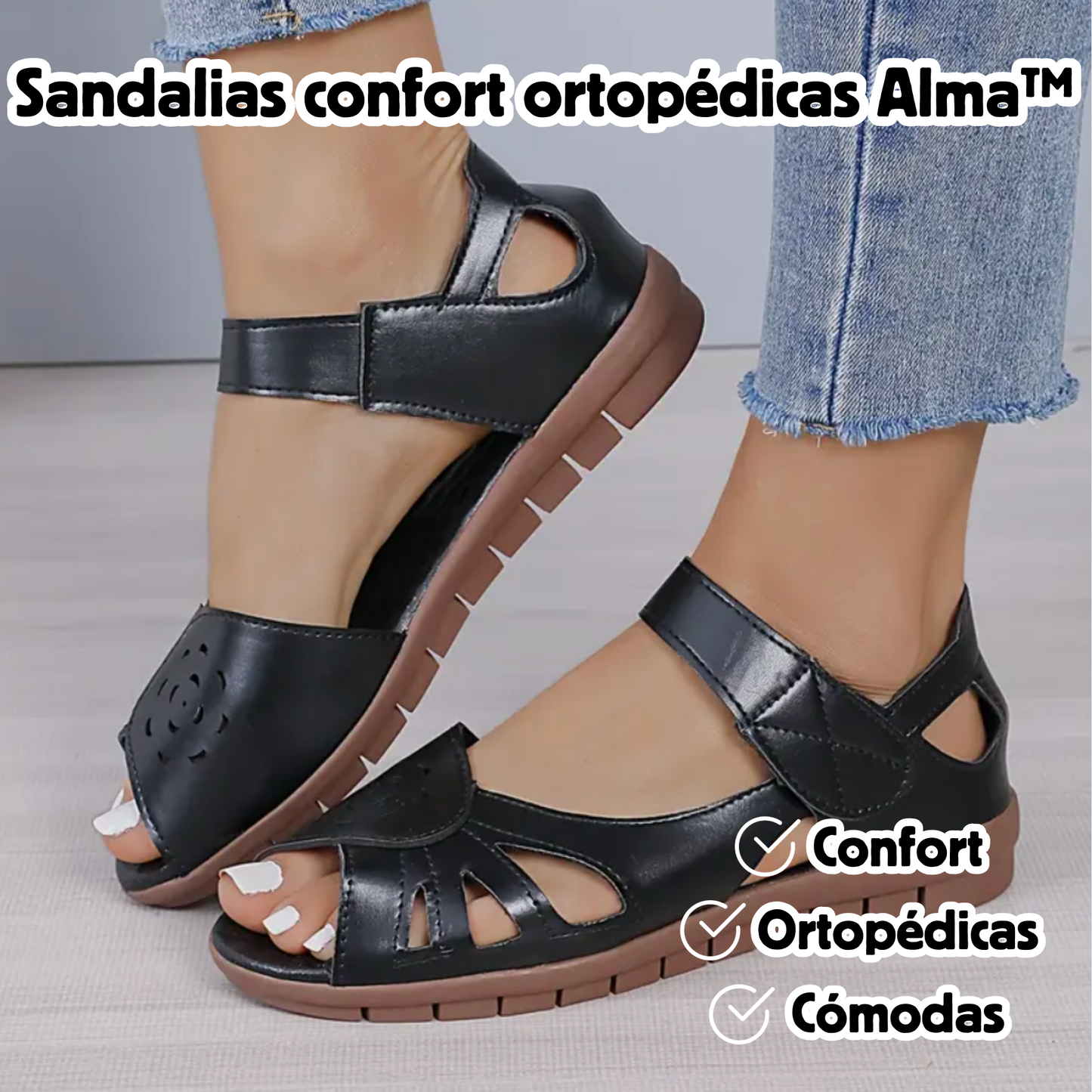 Sandalias confort ortopédicas Alma™