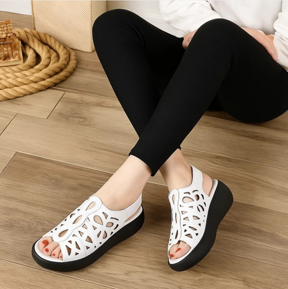 Abril™ | Sandalias ortopédicas con plataforma