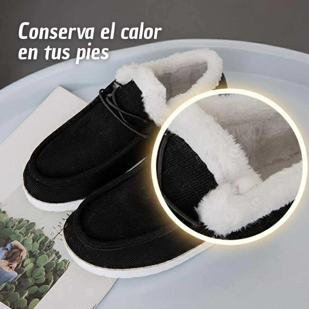 CloudStep: Botines ortopédicos de franela