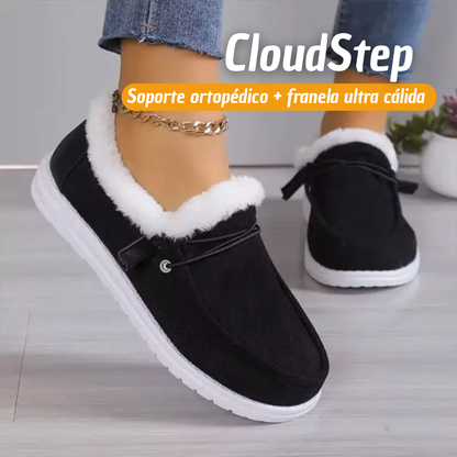 CloudStep: Botines ortopédicos de franela