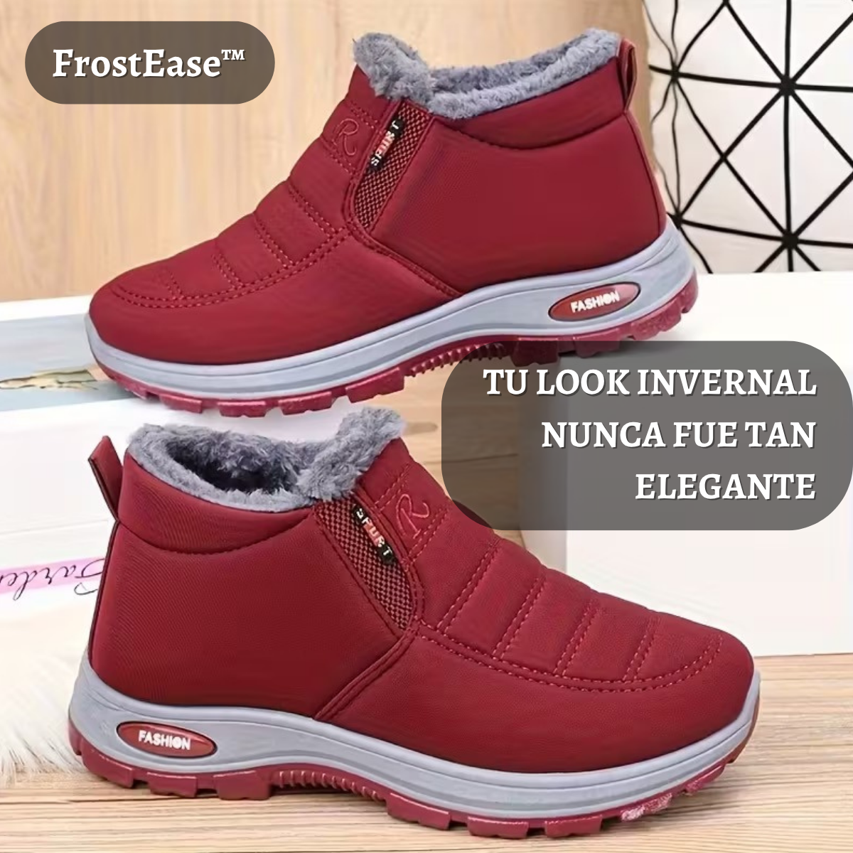 FrostEase™ | Botas Térmicas Antideslizantes de Invierno para Mujer