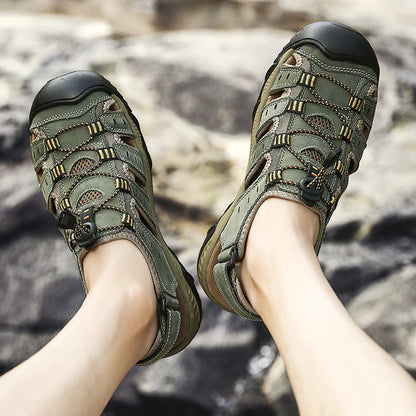 ProSendero™ | Sandalias ortopédicas de cuero