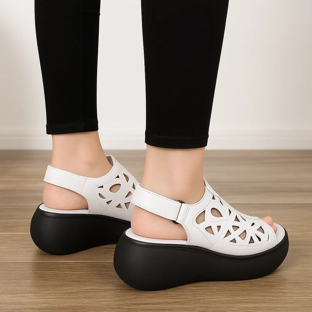 Abril™ | Sandalias ortopédicas con plataforma