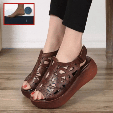 Abril™ | Sandalias ortopédicas con plataforma