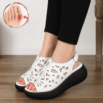 Abril™ | Sandalias ortopédicas con plataforma